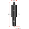 Lenco Marine 101XD Extreme Duty Actuator - 24v - 2 1/4" Stroke - 3/8" Hardware 15063-001